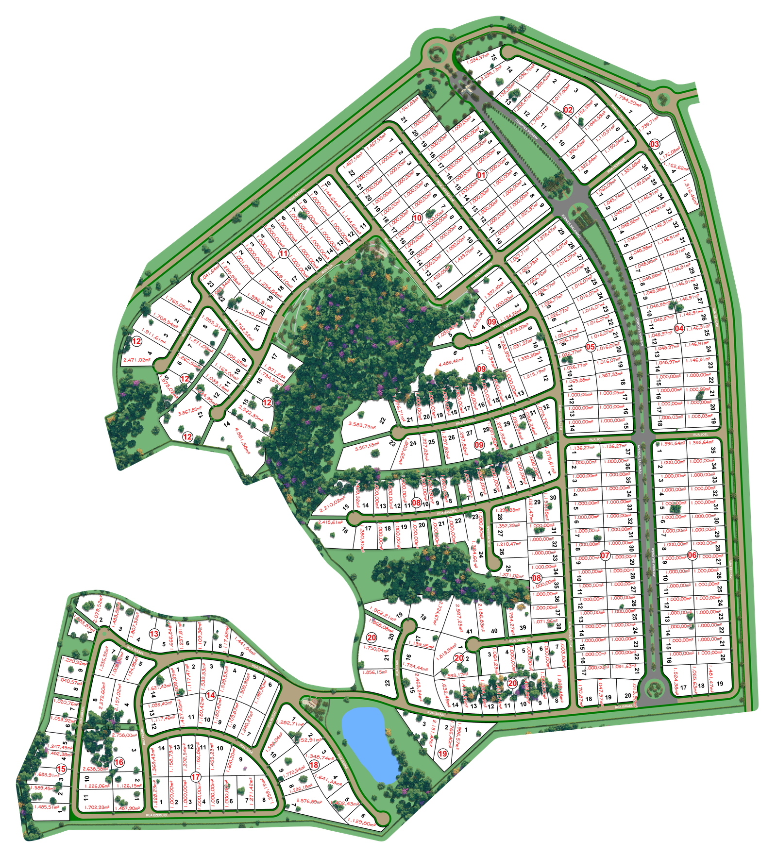 Mapa de Terra Santa Monte Sião