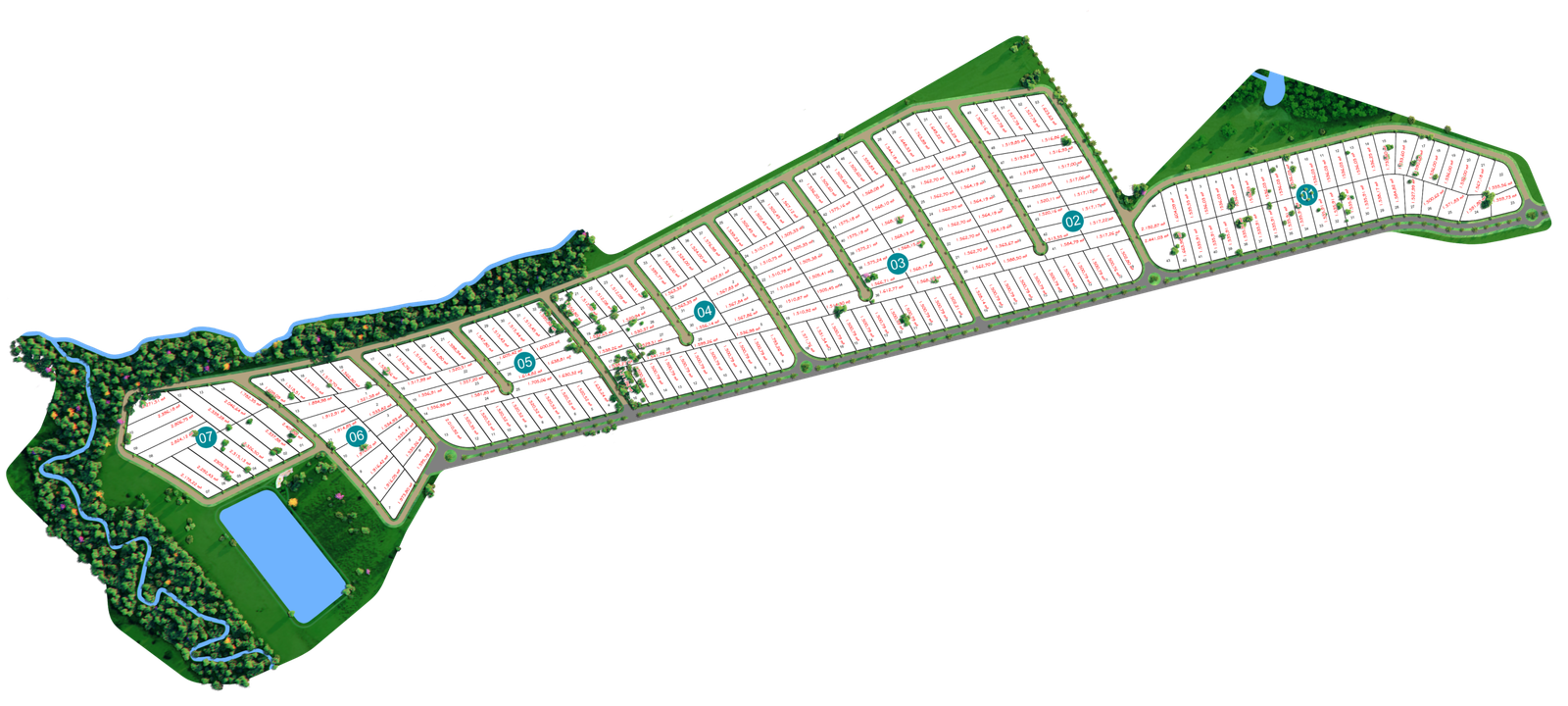 Mapa de Terra Santa Canaã